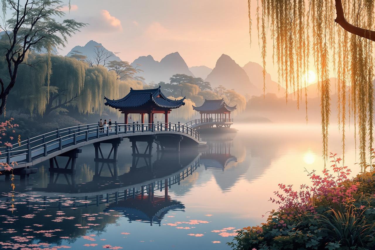 剧场短剧 - 杭州西湖文旅短剧《断桥烟雨》 剧场短剧成功案例 - 杭州西湖文旅短剧《断桥烟雨》